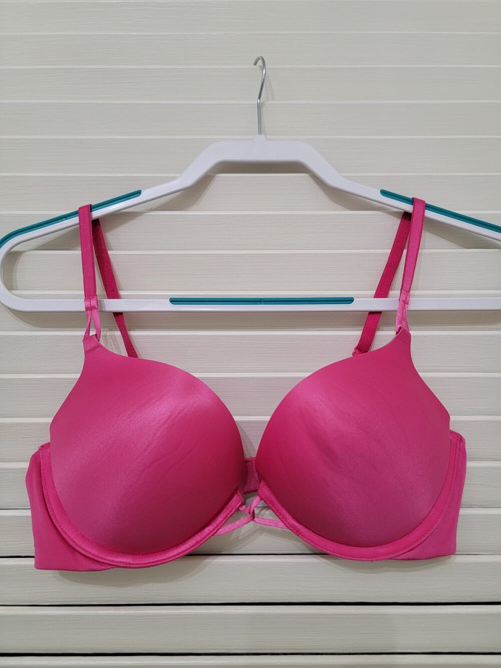 VICTORIA SECRET MIRACULOUS PLUNGE SUPER SEXY PUSH UP CLUB PARTY BRA 36B